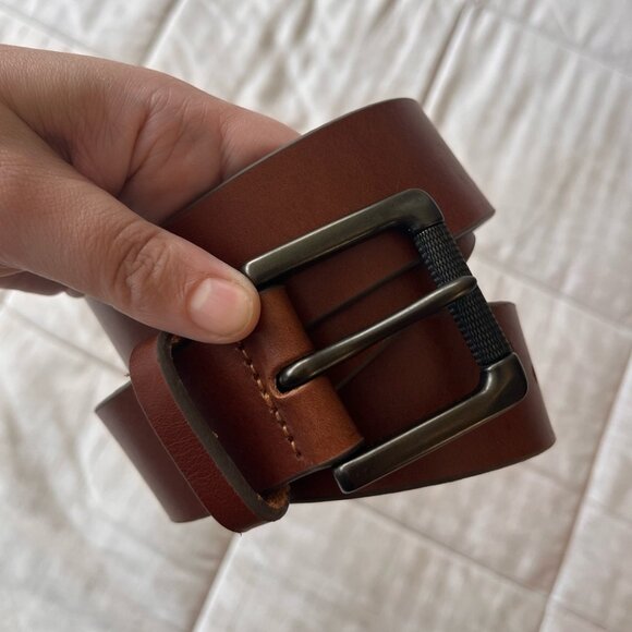 Banana Republic Genuine Leather Men’s Belt 32 - Picture 3 of 13